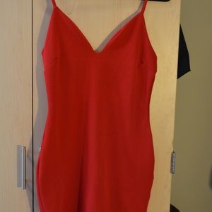 MissGuided Red Classic Red Dress